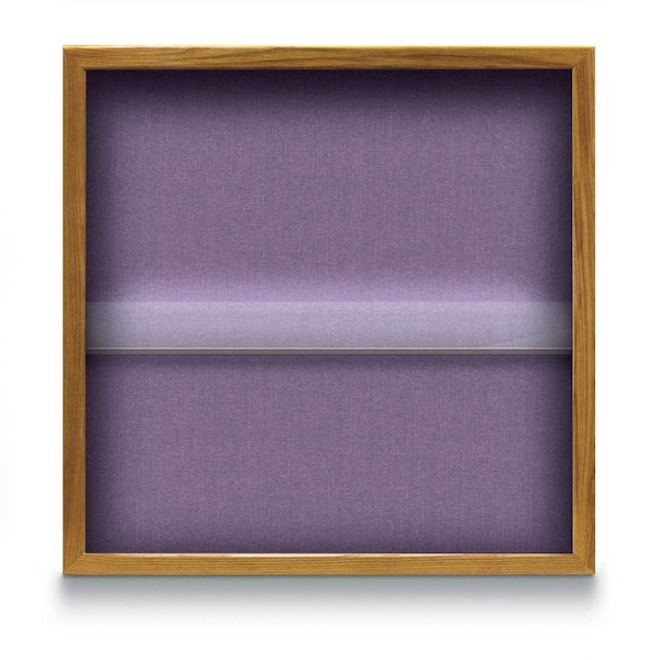 Outdoor Enclosed Combo Board, 48"x36", Bronze Frame/Grey & Cork